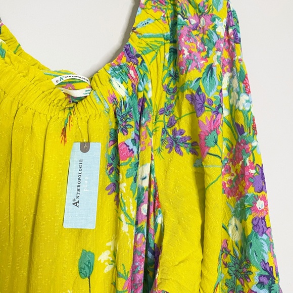 ANTHROPOLOGIE Eliora Off-The-Shoulder Maxi DRESS - Picture 9 of 15